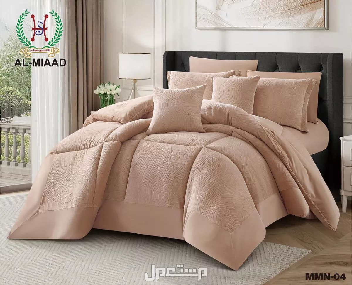 مفارش 6 قطع نفرين ونفر ونص شتوي حشوة و سط نشحن لكافه مدن المملكة  في الرياض  في المجمعة بسعر 260 ريال سعودي