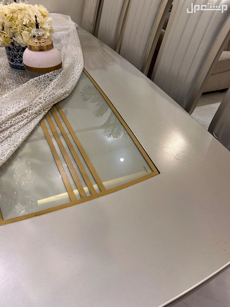 طاولة طعام للبيع الرياض جديدة 10 كراسي ب 3500