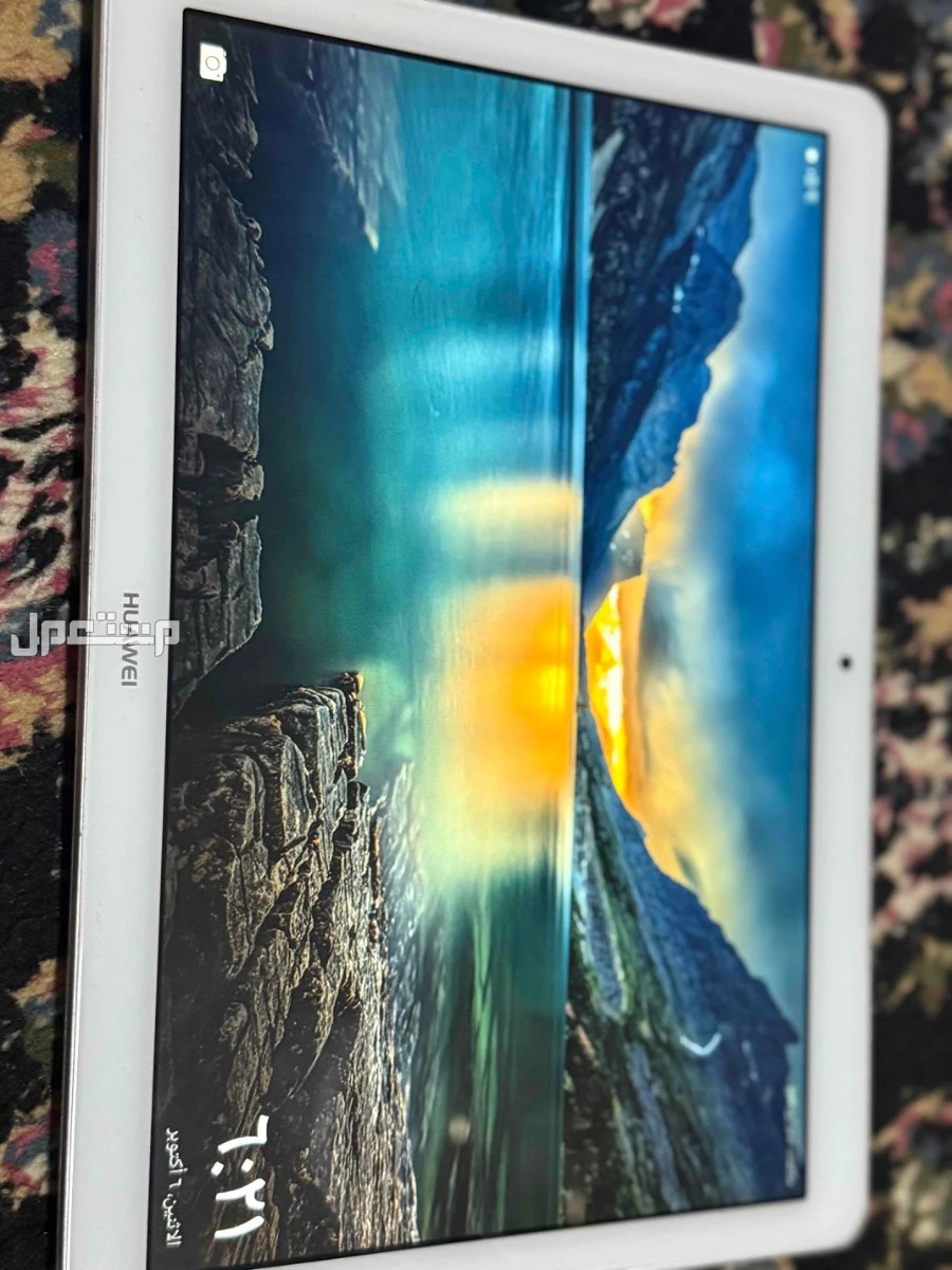 الخبر حي الجسر ايباد هواوي جديد استعماله جدا بسيط وحلو ومعه كفر .