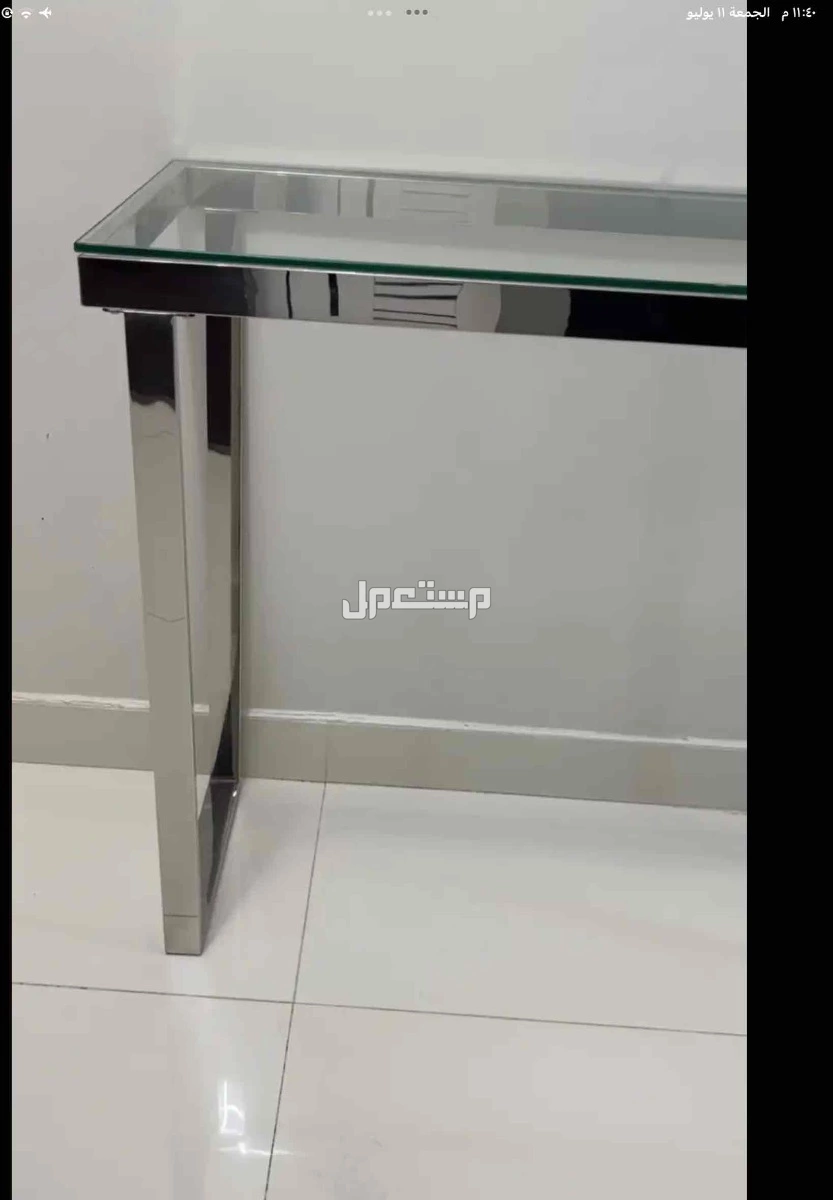 للبيع مدخل استيل جديد ونظيف بسعر 450 ريال