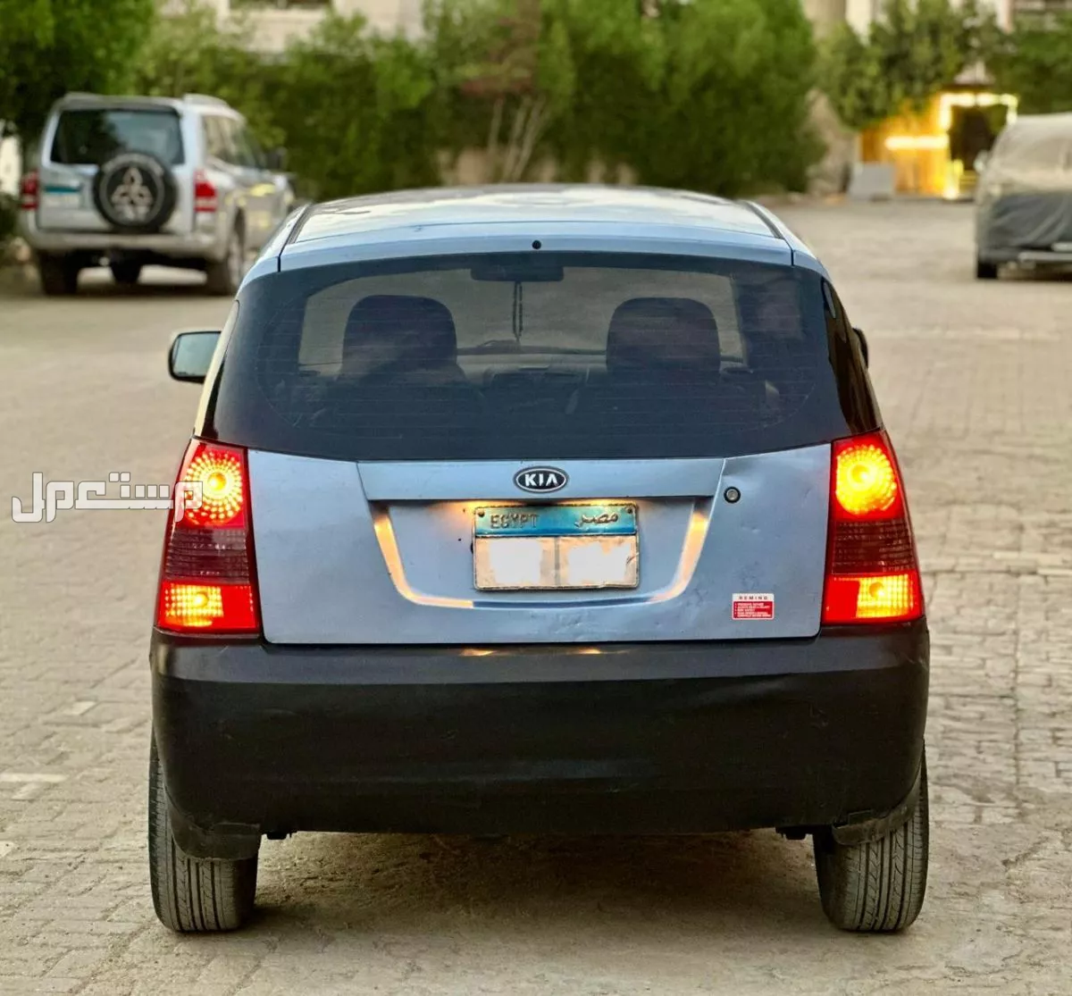 كيا بيكانتو 2007 مستعملة للبيع في قسم المقطم بسعر 350 ألف جنيه مصري