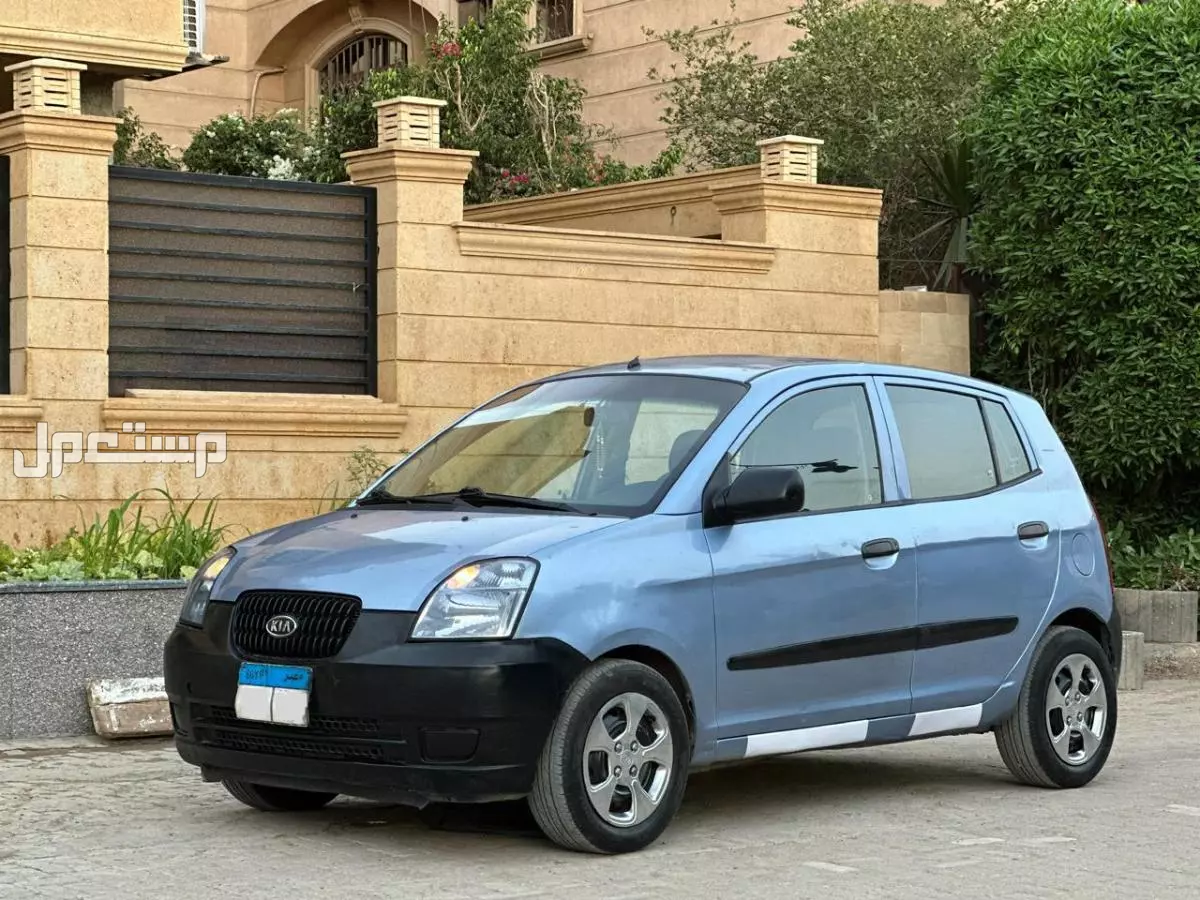 كيا بيكانتو 2007 مستعملة للبيع في قسم المقطم بسعر 350 ألف جنيه مصري