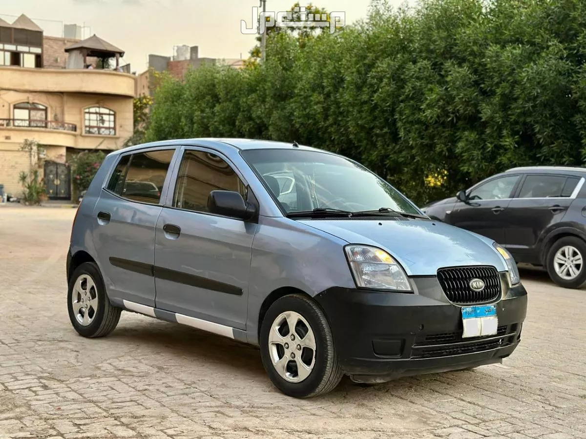 كيا بيكانتو 2007 مستعملة للبيع في قسم المقطم بسعر 350 ألف جنيه مصري
