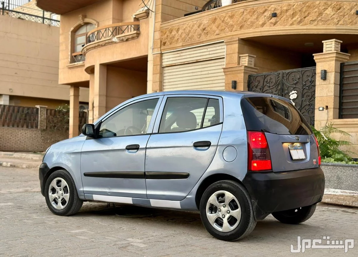 كيا بيكانتو 2007 مستعملة للبيع في قسم المقطم بسعر 350 ألف جنيه مصري