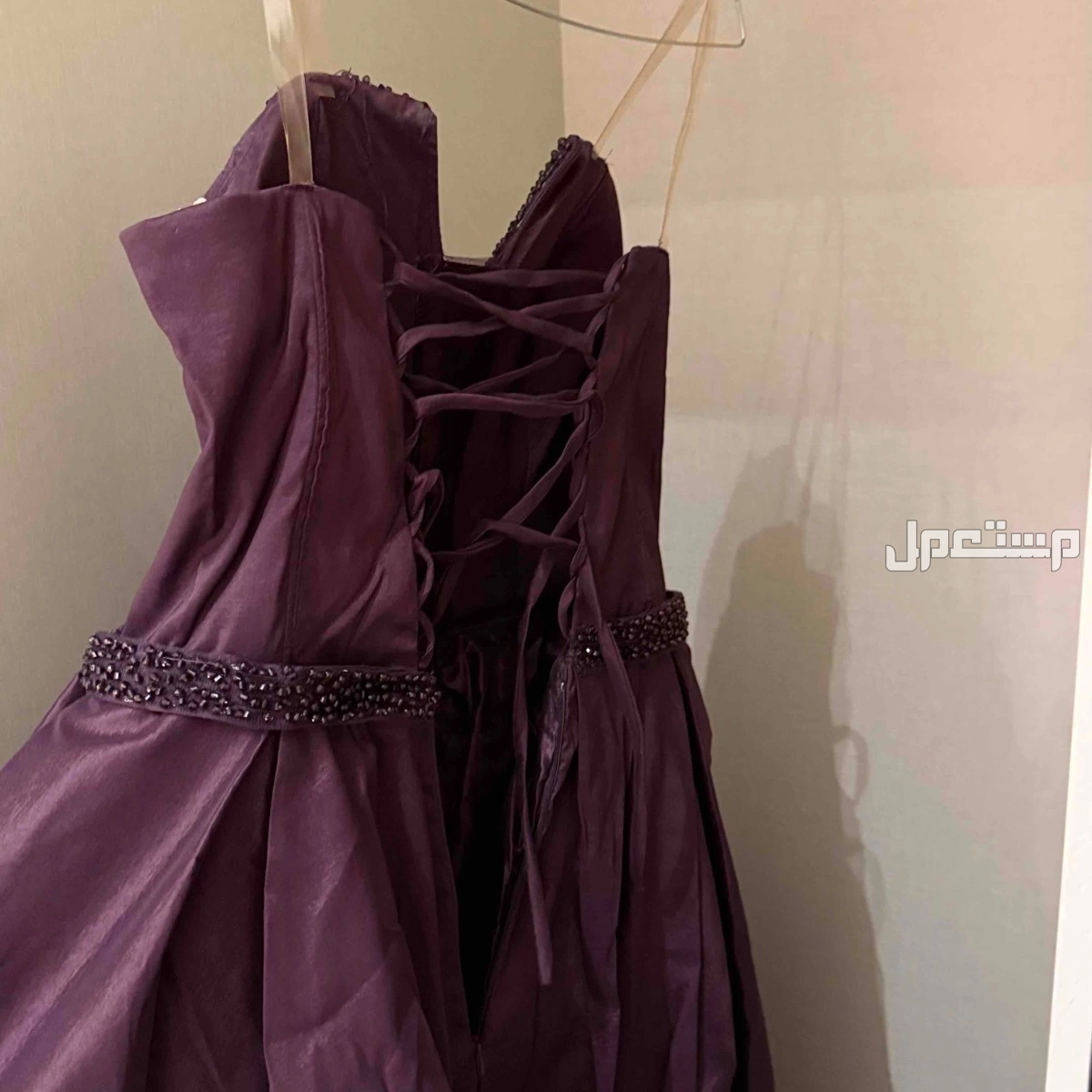 فستان زواج لبس ثلاث ساعات فقط جديد