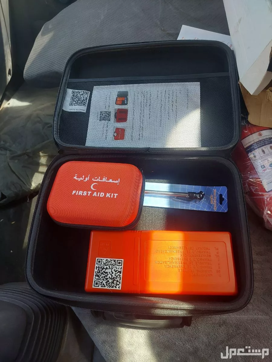 طفايه  وسفتي واسعافات اوليه  حريق وكاله سياره يارس 2025 في الدمام بسعر 200 ريال سعودي