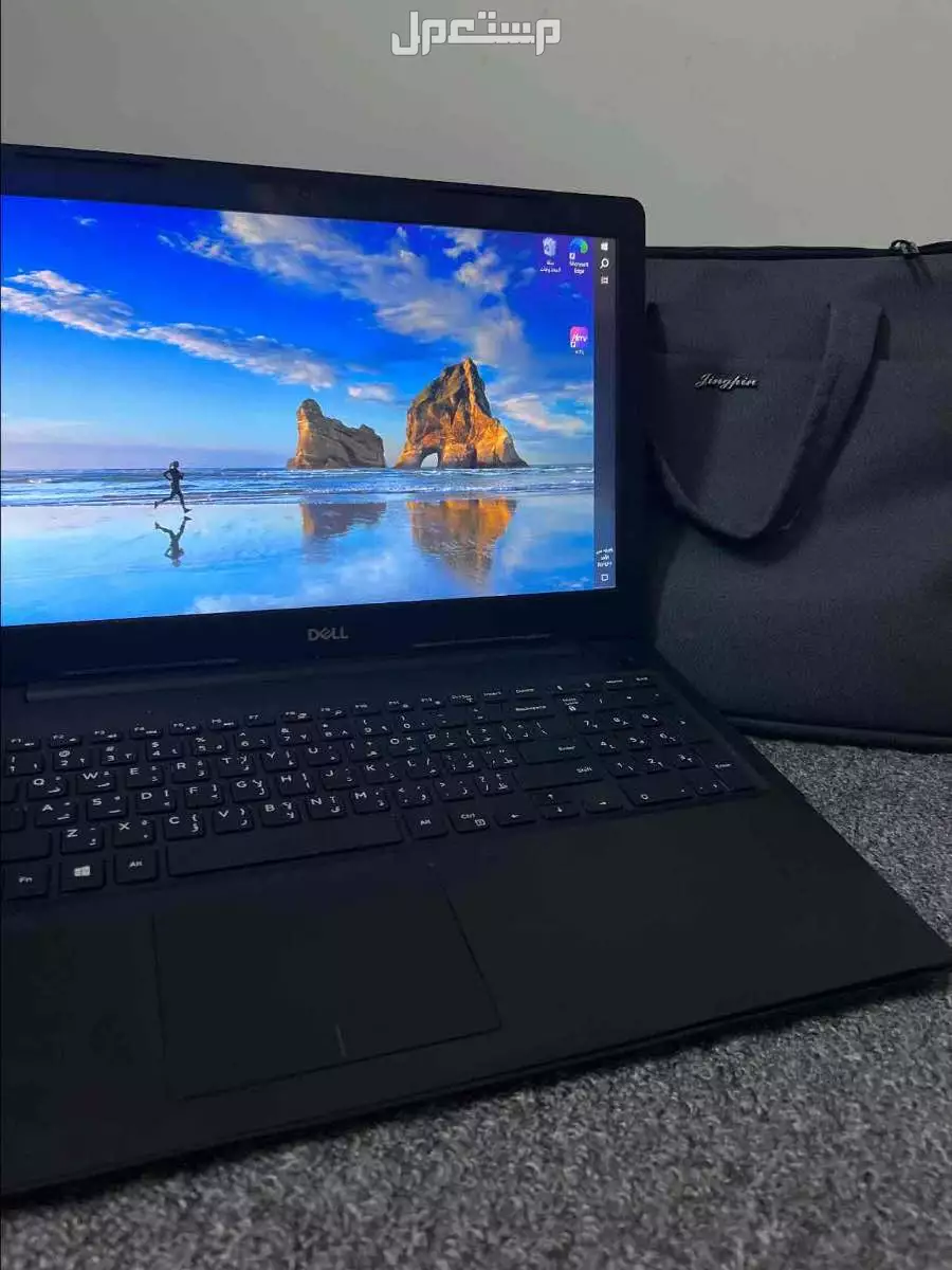 كمبيوتر ديل 15 6 بوصه في احد المسارحة بسعر 700 ريال سعودي