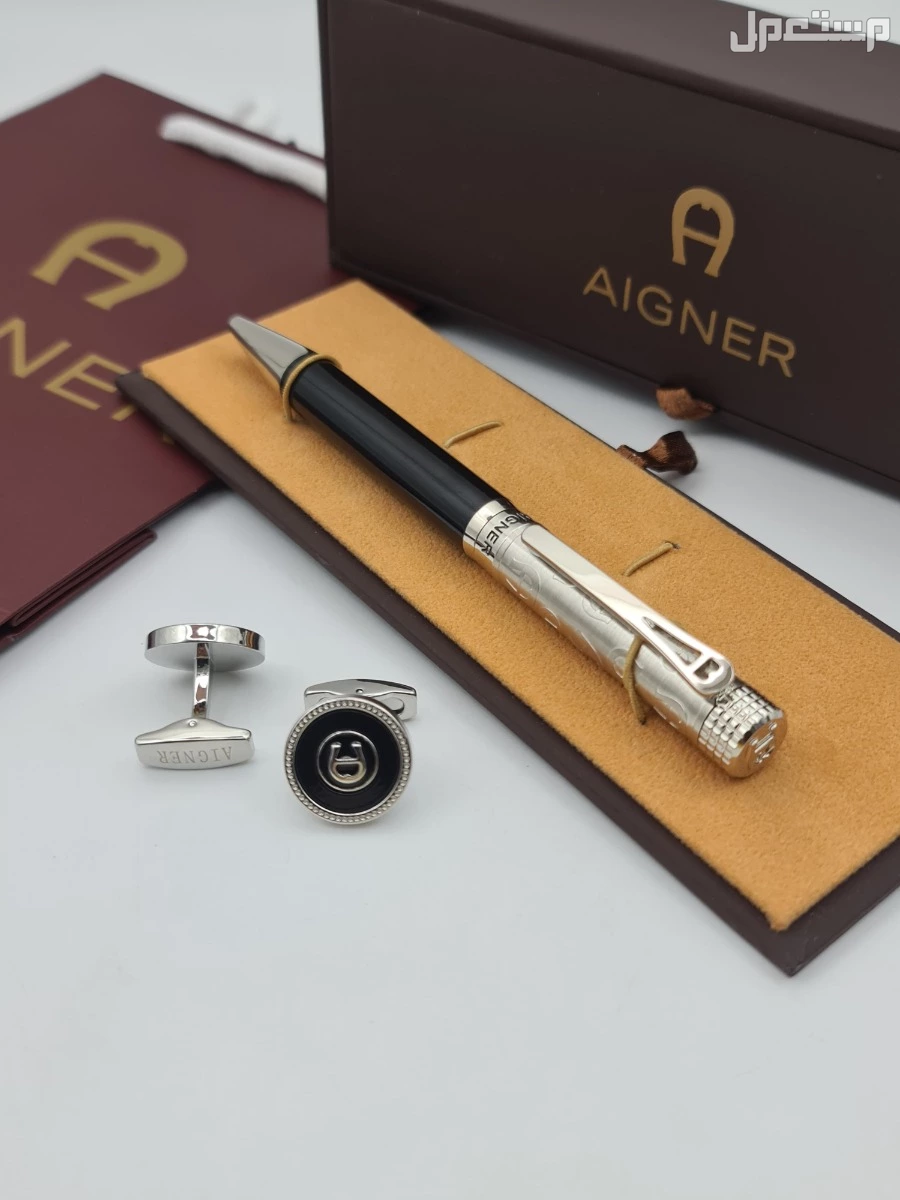 *طقم___ رجالي*  *قلم مع كبك*  *جديده من ماركات اجنرار*   *مع جميع ملحقات الماركه*  *درجه اولى*     *السعر140ريال*