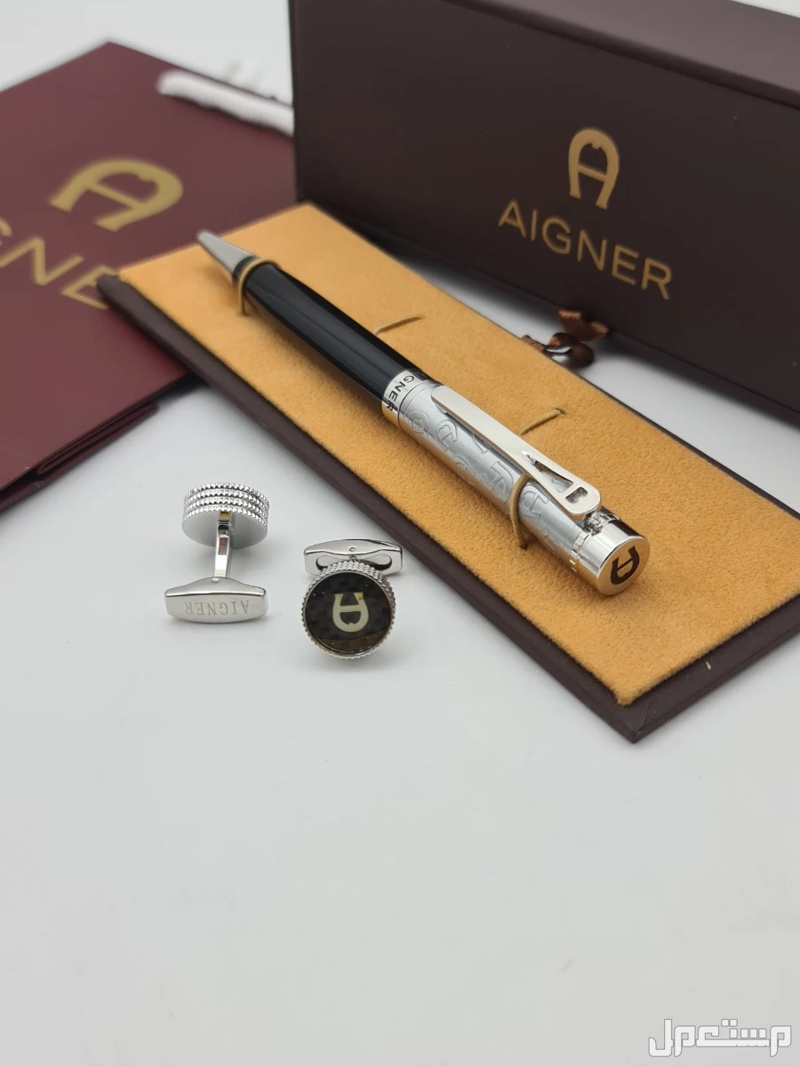 *طقم___ رجالي*  *قلم مع كبك*  *جديده من ماركات اجنرار*   *مع جميع ملحقات الماركه*  *درجه اولى*     *السعر140ريال*