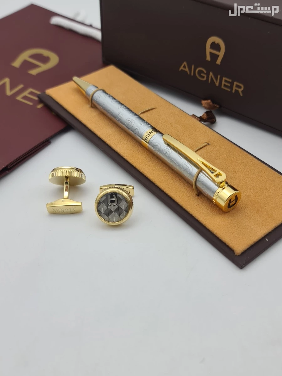 *طقم___ رجالي*  *قلم مع كبك*  *جديده من ماركات اجنرار*   *مع جميع ملحقات الماركه*  *درجه اولى*     *السعر140ريال*