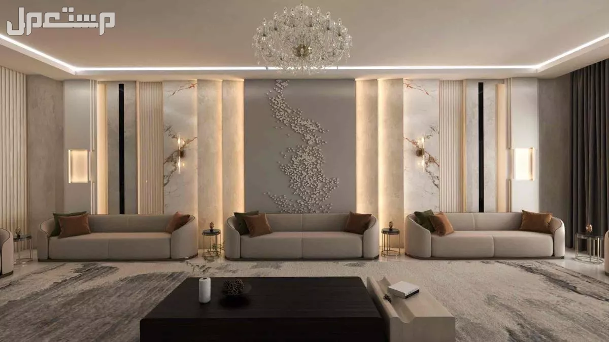 ديكورات تصميم وتنفيذ سعر التصميم يبدأ ب 20 ريال للمتر المربع  بإفضل جودة ودقه علليه واشراف هندسي