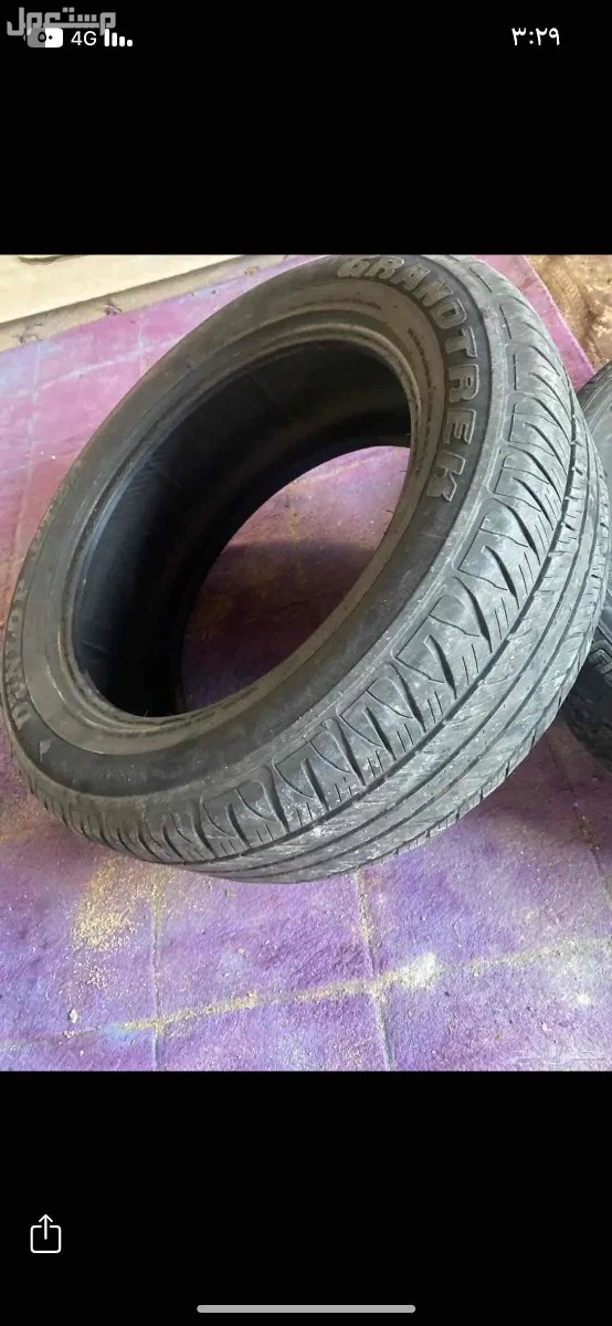 كفرات مستخدمه مشلان دانلوب للبيع