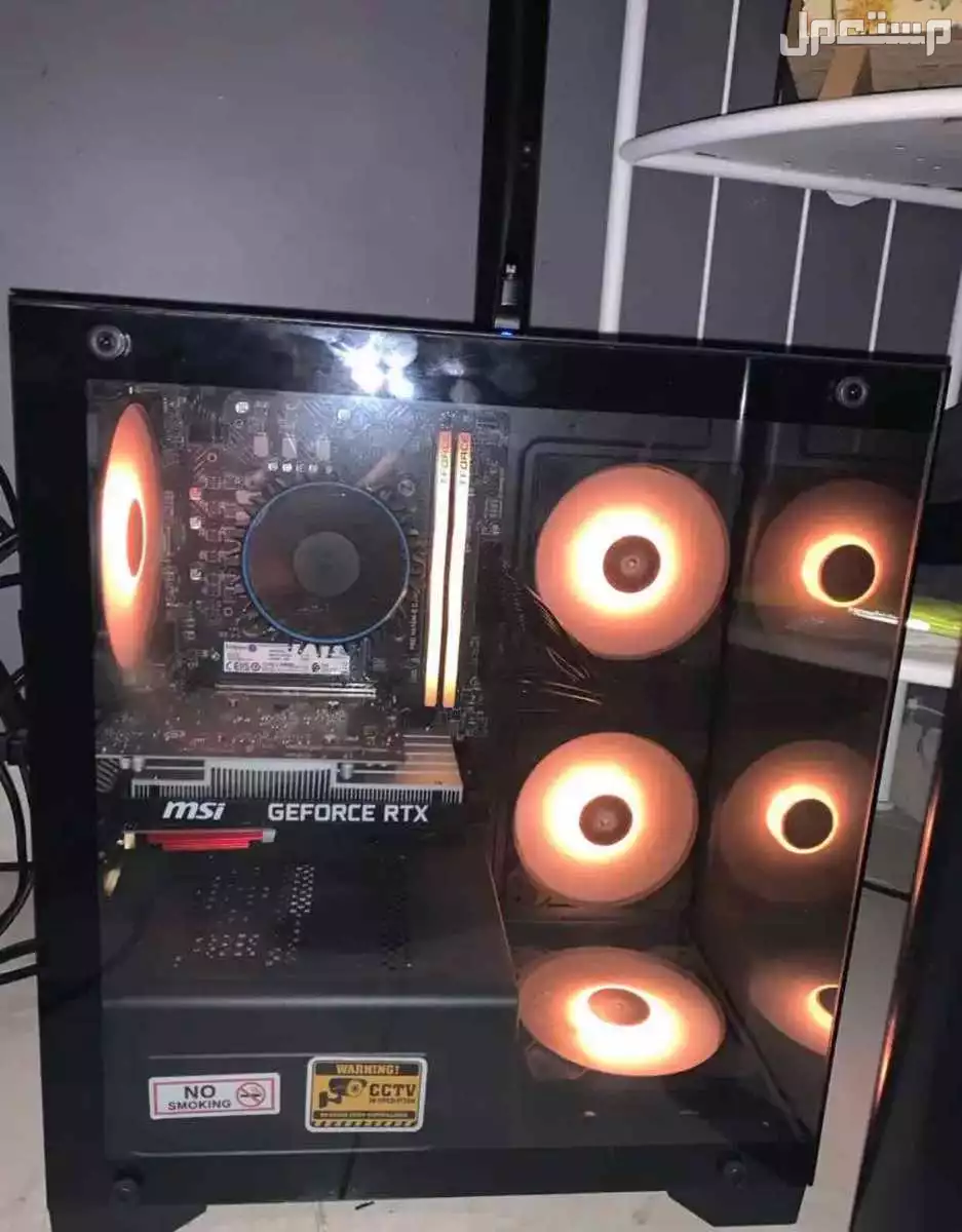 كمبيوتر قيمنق للبيع ماركة أسوس في جدة بسعر ألفين ريال سعودي