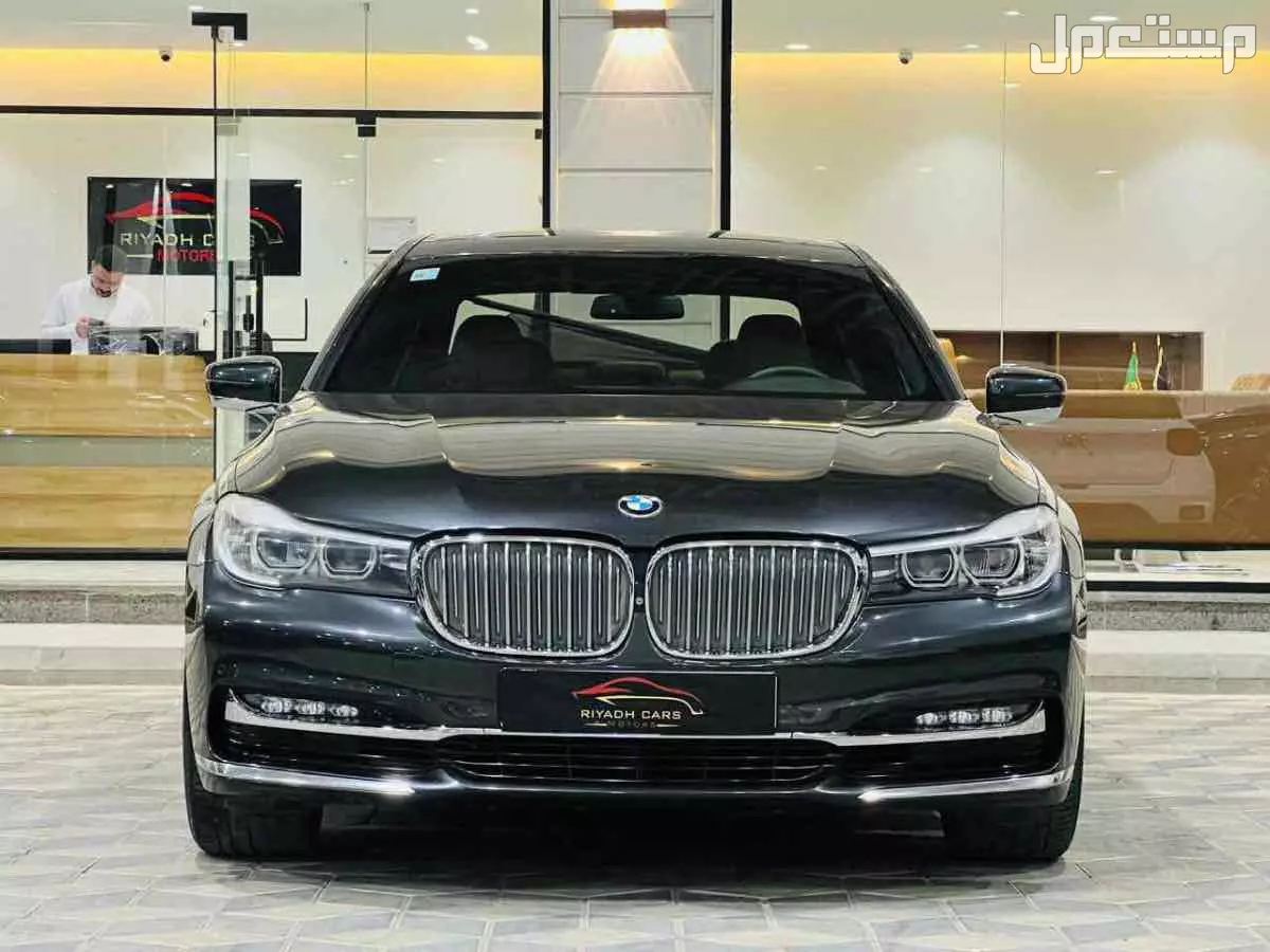 بي ام دبليو الفئة السابعة 2017 مستعملة للبيع في الرياض بسعر 88 ألف ريال سعودي