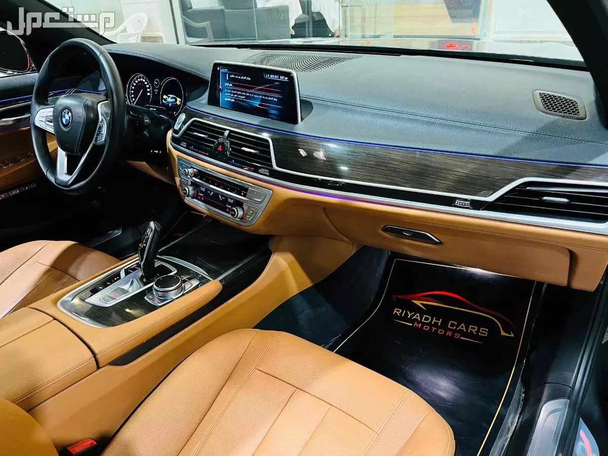 بي ام دبليو الفئة السابعة 2017 مستعملة للبيع في الرياض بسعر 88 ألف ريال سعودي