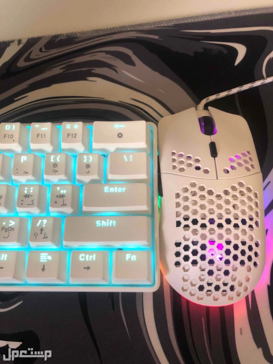 ماوس وكيبورد قيمنق  في جدة بسعر 80 ريال سعودي