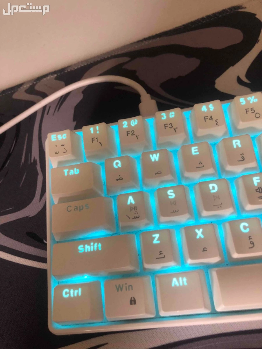 ماوس وكيبورد قيمنق  في جدة بسعر 80 ريال سعودي