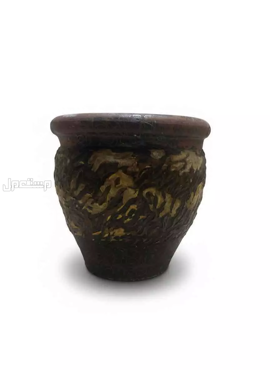 قطعة ديكور فخارية مركن (إصيص زراعة) للحدائق والزرع في الأحساء بسعر 90 ريال سعودي