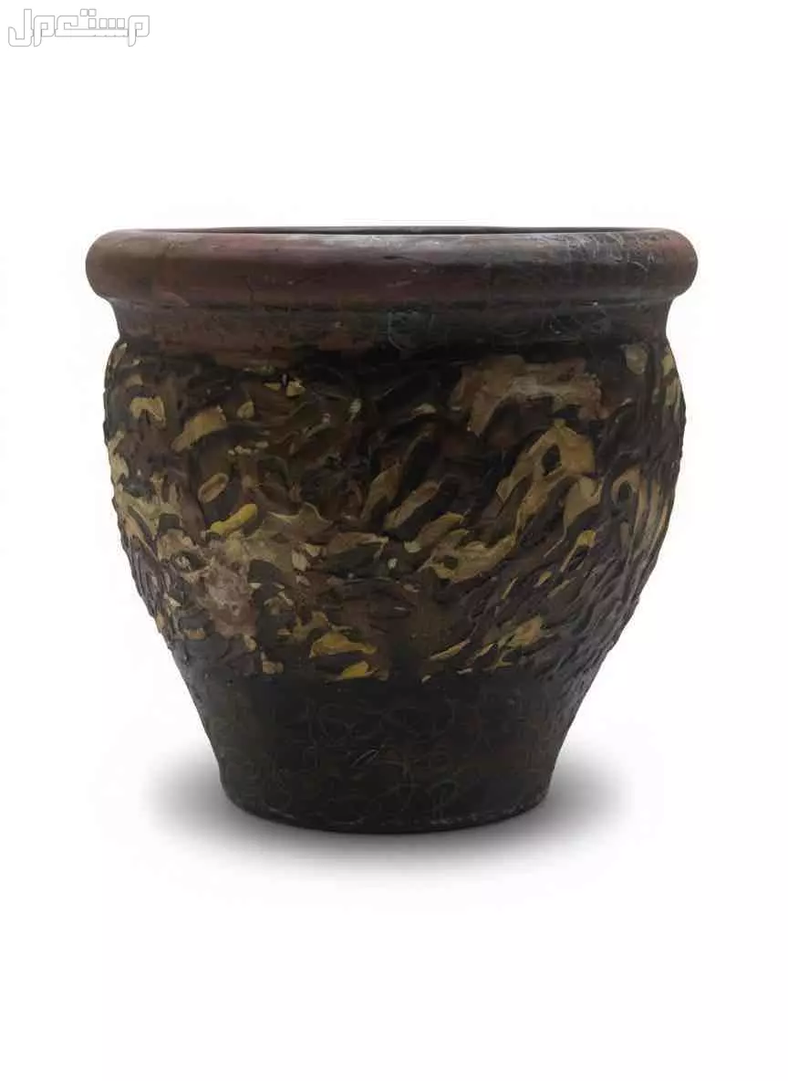 قطعة ديكور فخارية مركن (إصيص زراعة) للحدائق والزرع في الأحساء بسعر 90 ريال سعودي