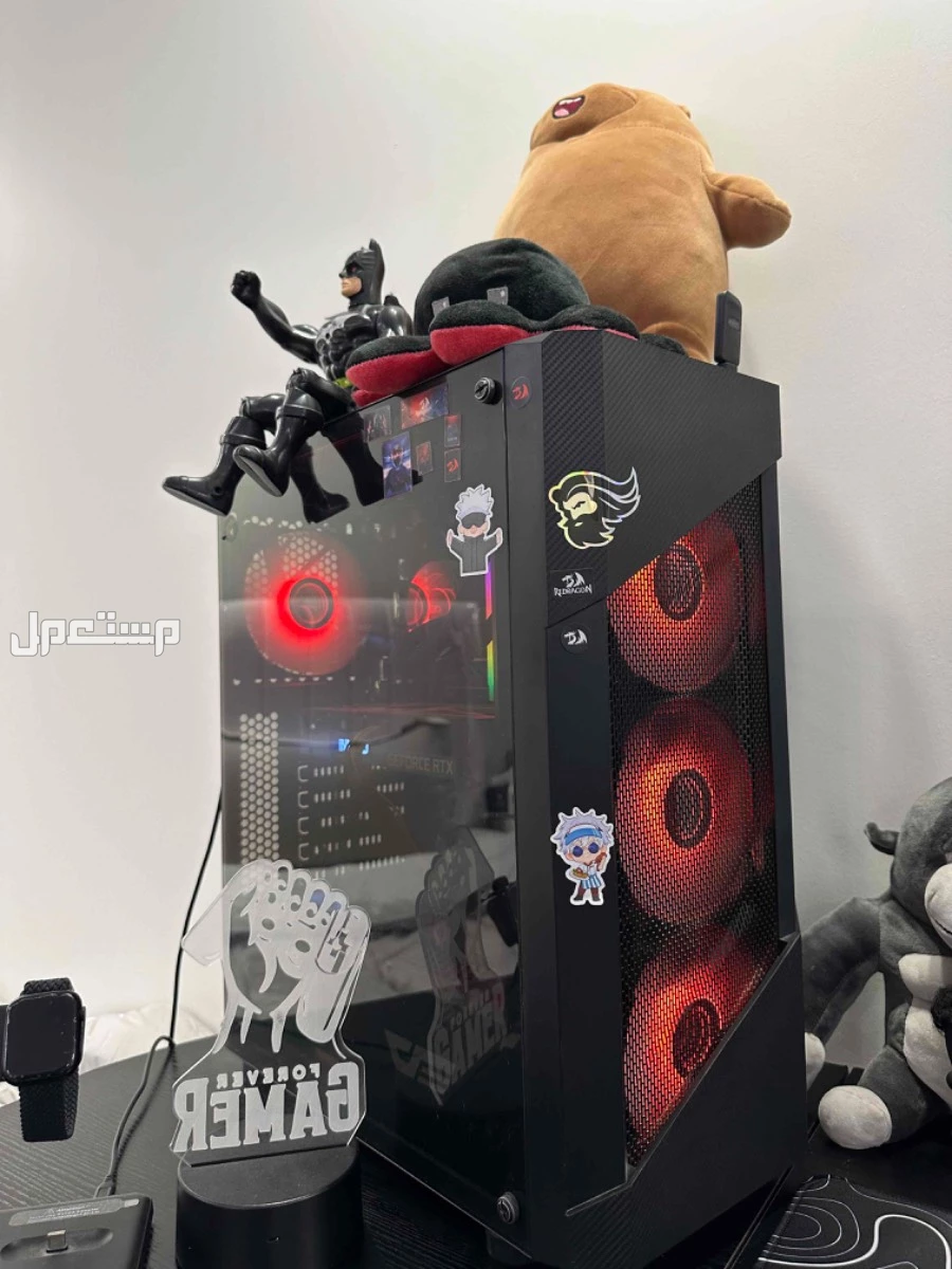 pc قيمنق للبيع  ماركة أسوس في المجمعة بسعر 3 آلاف ريال سعودي