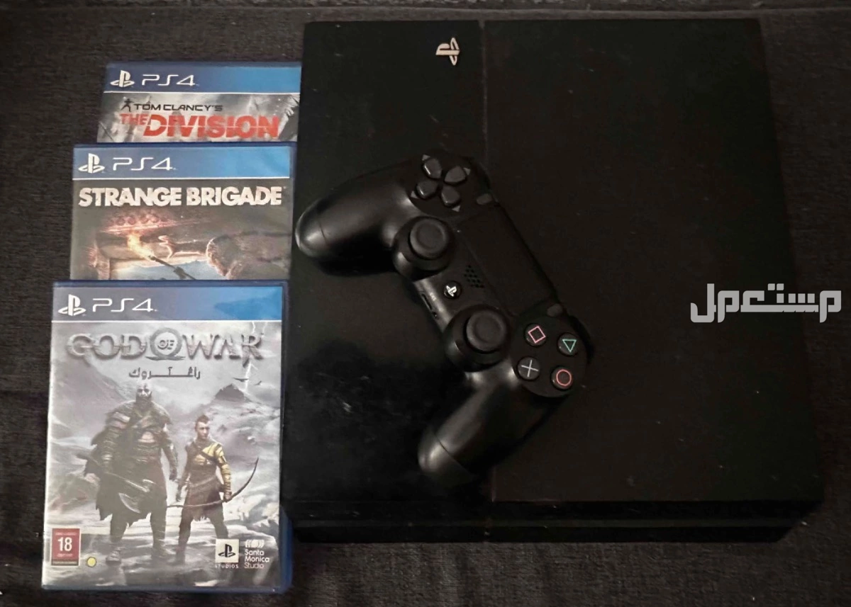 للبيع بليستيشن 4 مع اشرطه ويد جدة بسعر 550