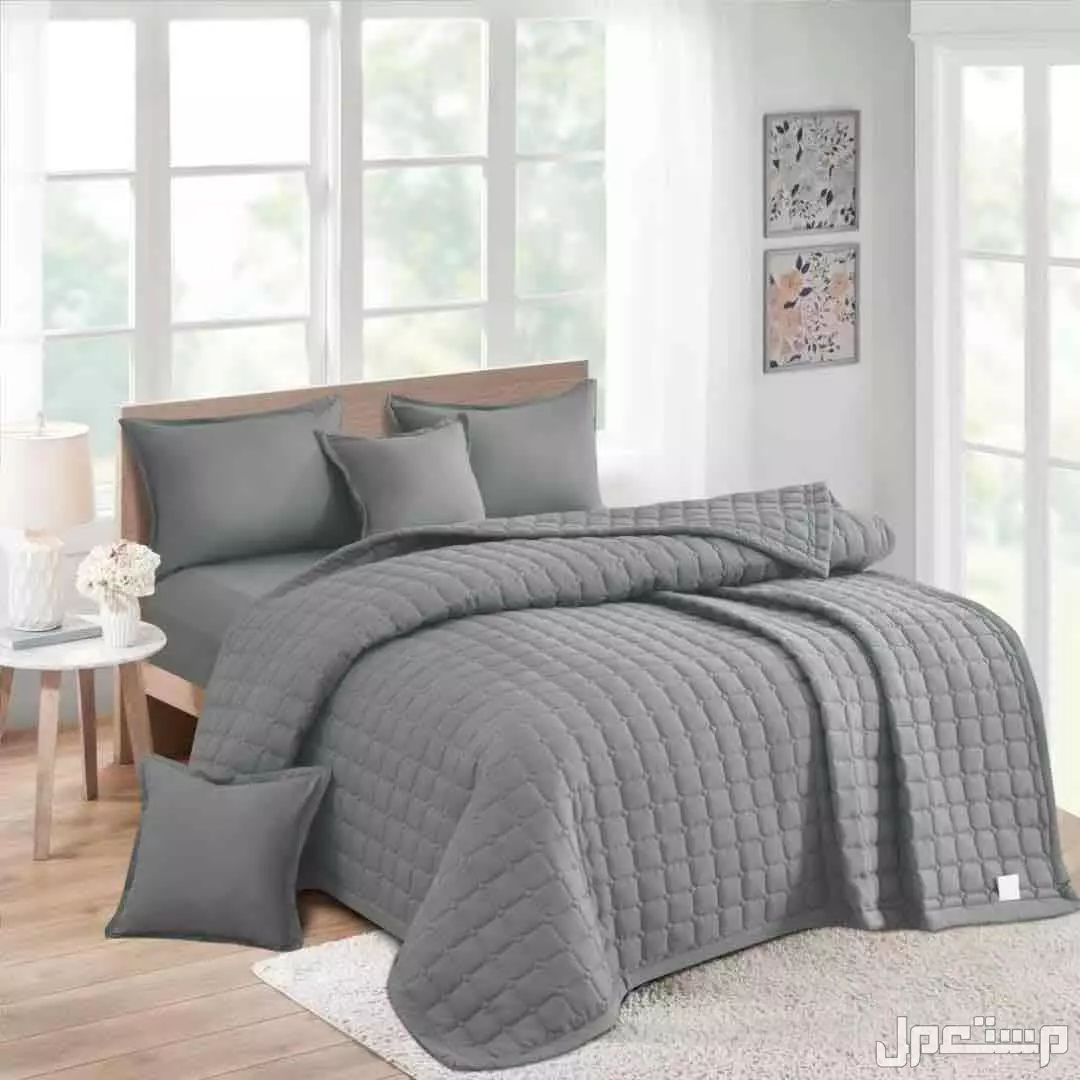 لحاف قطن مضغوط نفر ونص والثاني مجانا