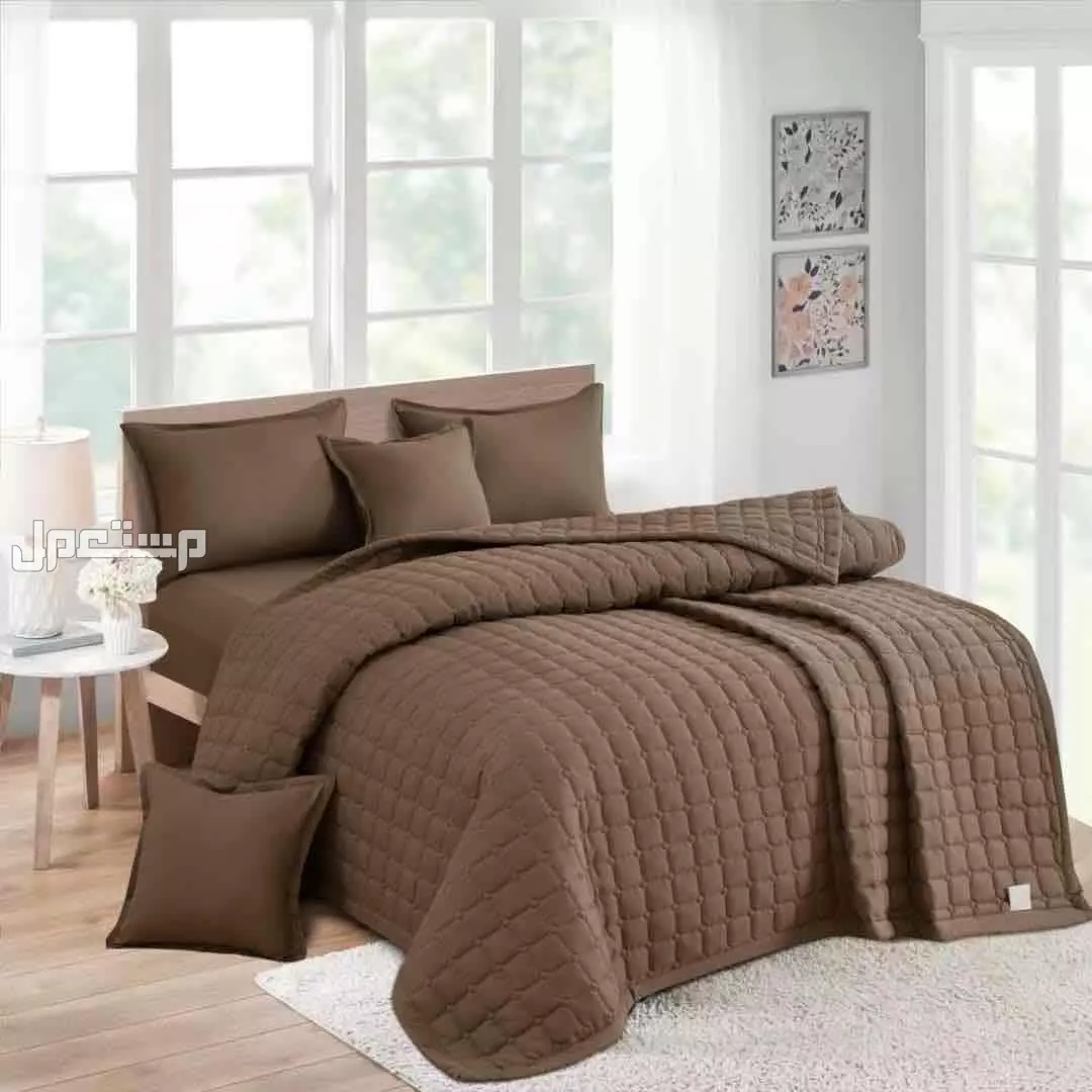 لحاف قطن مضغوط نفر ونص والثاني مجانا