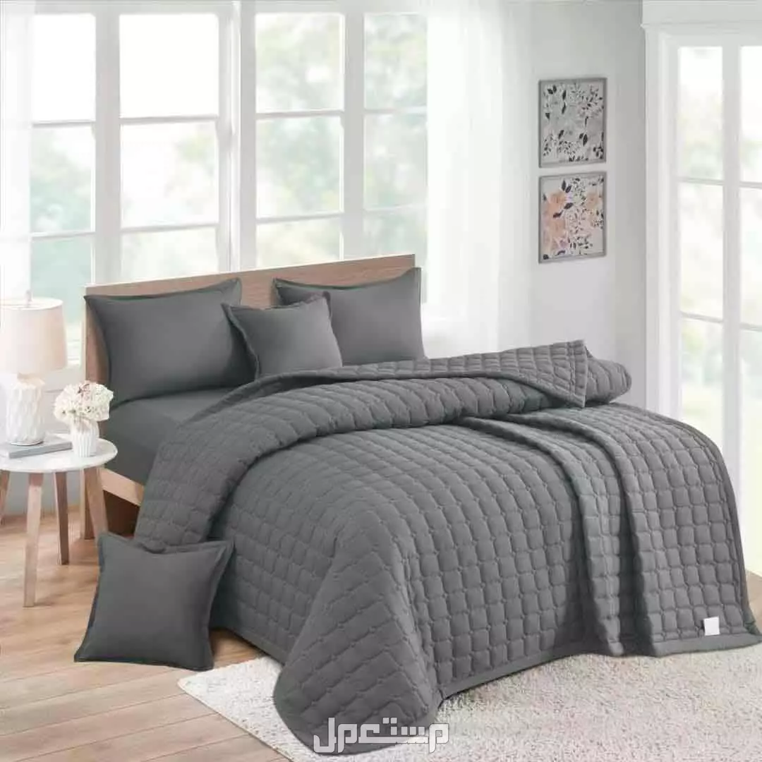 لحاف قطن مضغوط نفر ونص والثاني مجانا
