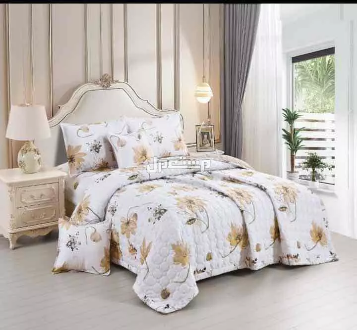 لحاف قطن مضغوط نفر ونص والثاني مجانا