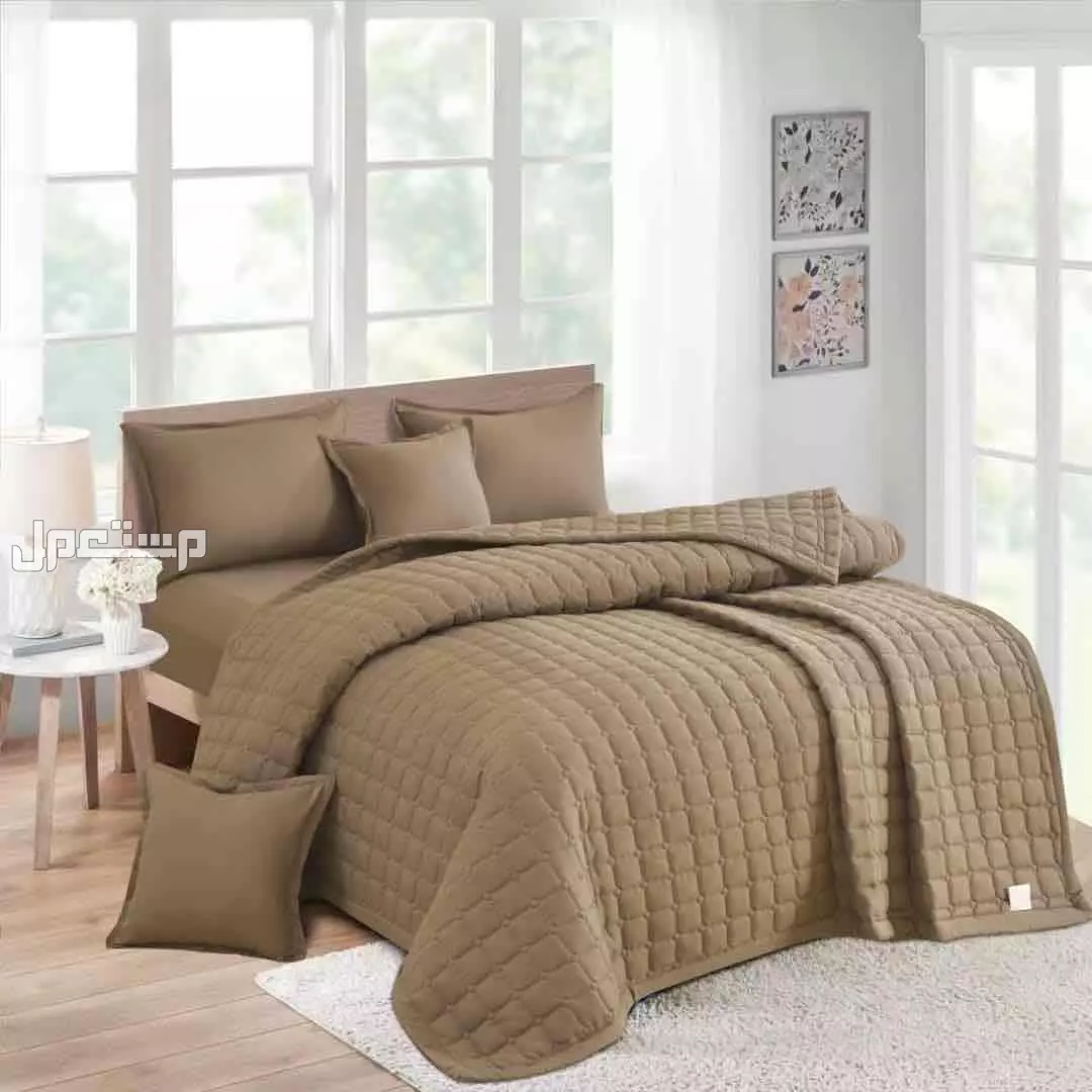 لحاف قطن مضغوط نفر ونص والثاني مجانا