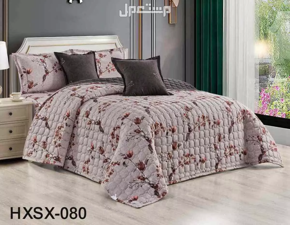 لحاف قطن مضغوط نفر ونص والثاني مجانا