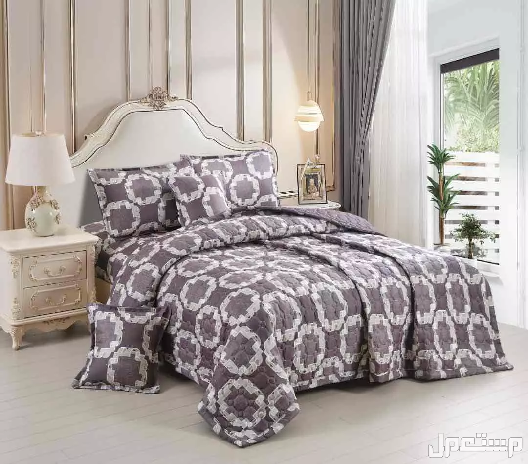 لحاف قطن مضغوط نفر ونص والثاني مجانا