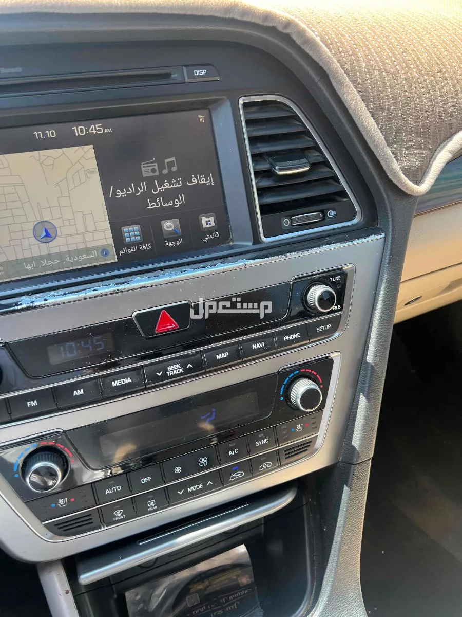 هيونداي سوناتا 2016 مستعملة للبيع في أبهــــا بسعر 33 ألف ريال سعودي