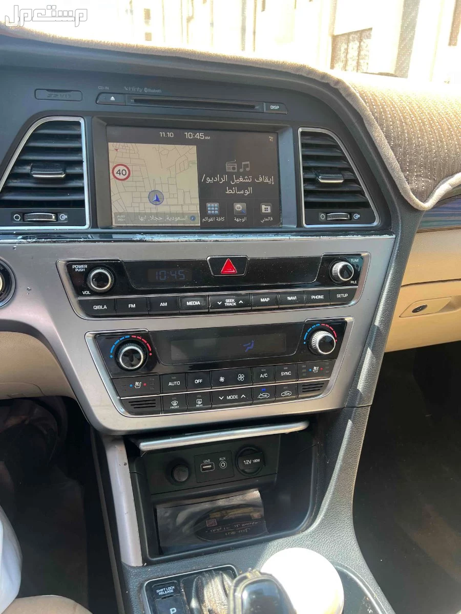 هيونداي سوناتا 2016 مستعملة للبيع في أبهــــا بسعر 33 ألف ريال سعودي