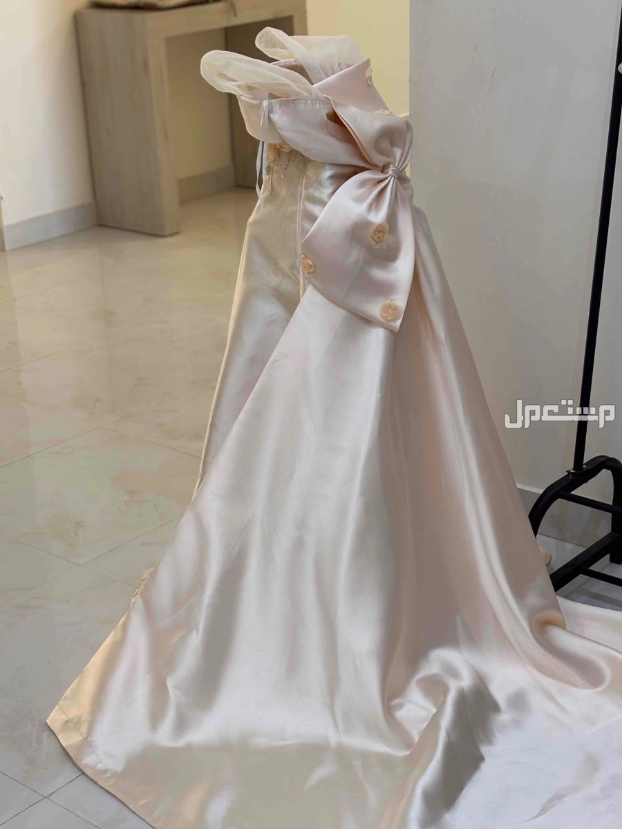فستان زواج فخم يناسب اخت او اخ عريس في بيشة بسعر 450 ريال سعودي