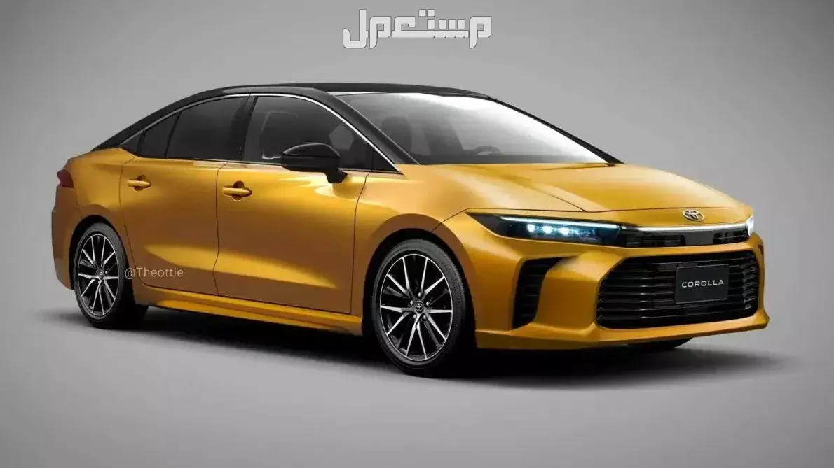 صور تويوتا كورولا 2026 من الداخل والخارج الشكل الجديد التصميم الخارجي لتويوتا كورولا 2026
