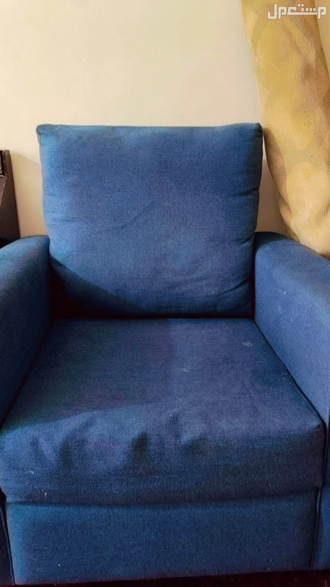 (4 قطع كنب ازرق  في المدينة المنورة