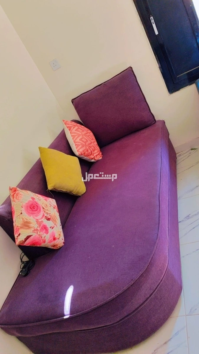 (4 قطع كنب ازرق  في المدينة المنورة