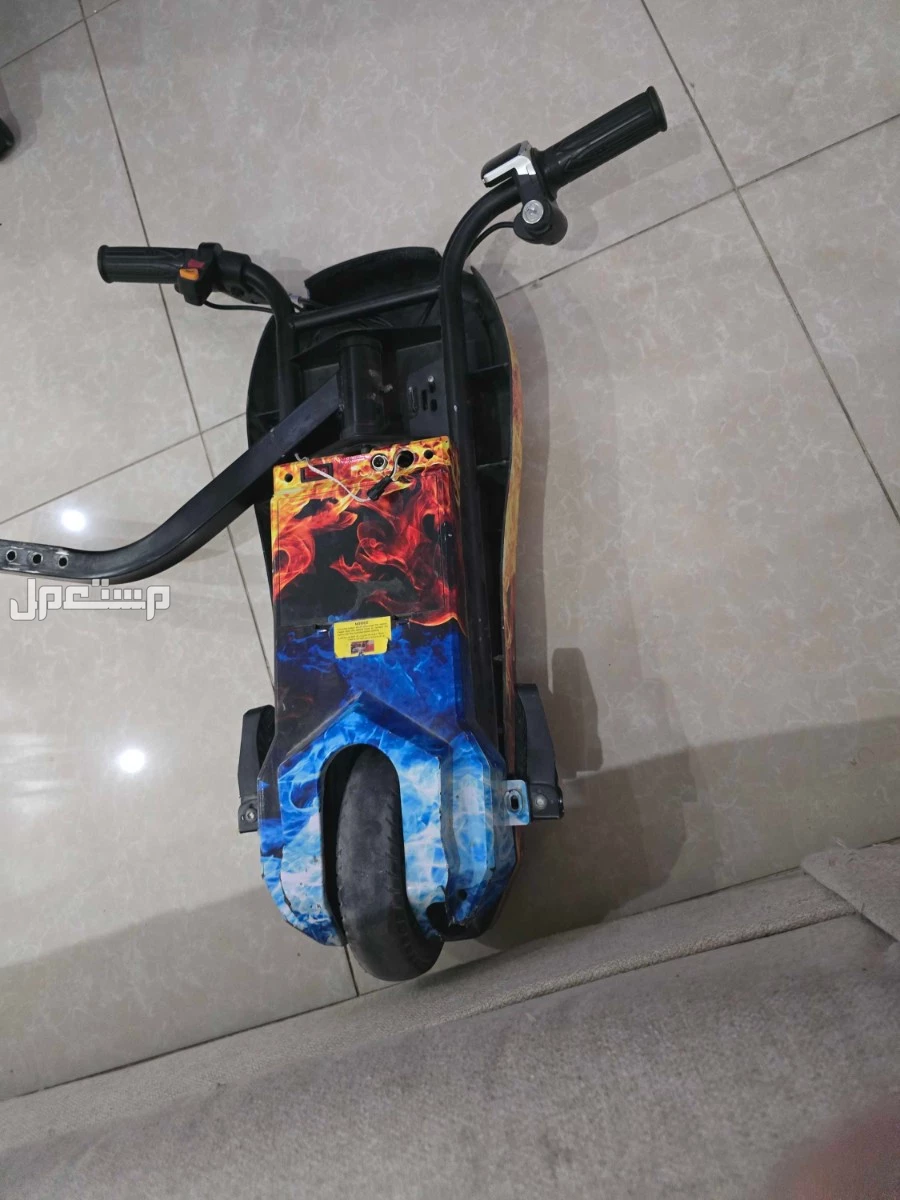 للبيع سكوتر كهربائي بحالة جيدة، بسعر 180ريال للجادين فقط