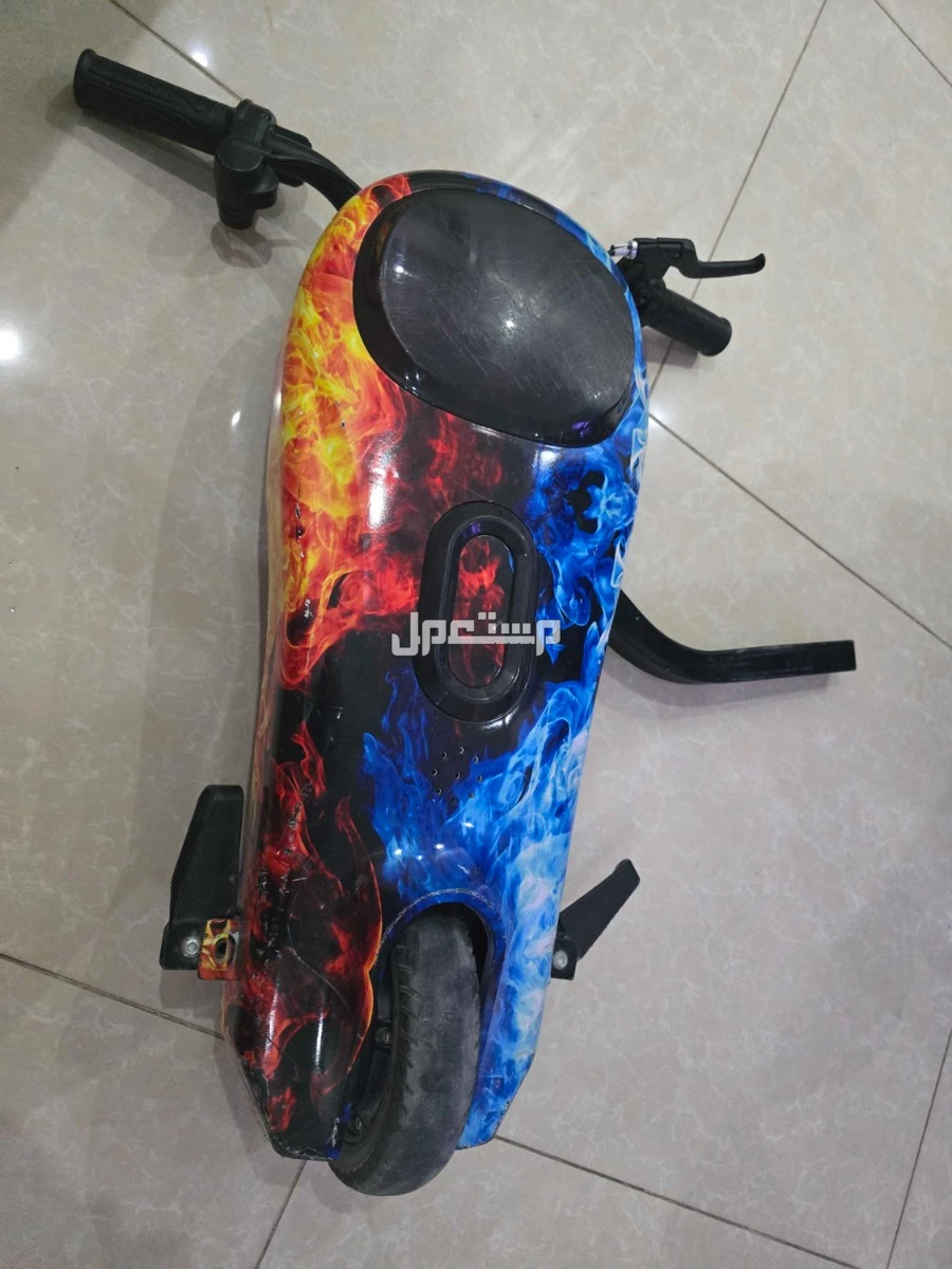 للبيع سكوتر كهربائي بحالة جيدة، بسعر 180ريال للجادين فقط