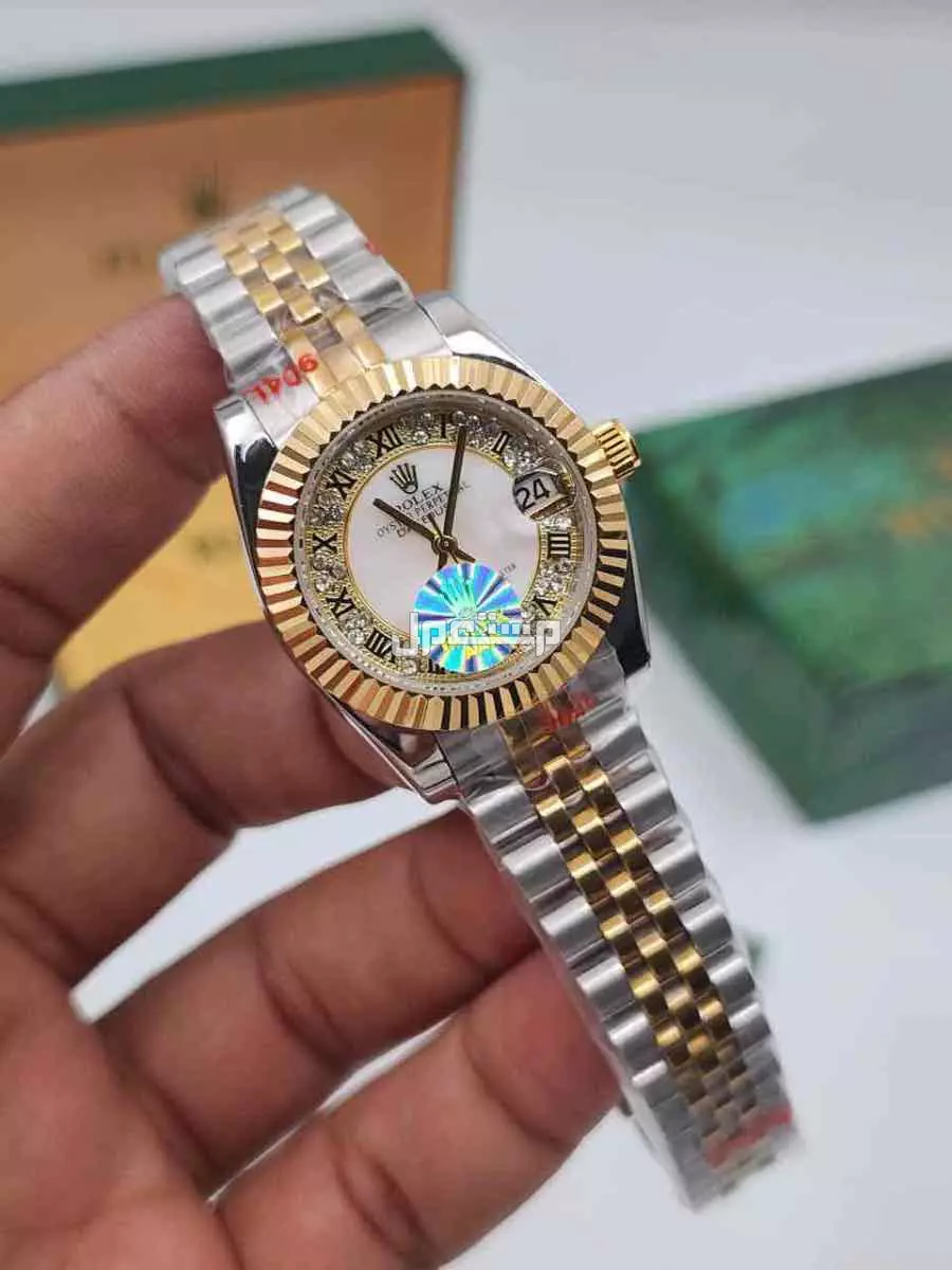 ساعات ماركة رولكس طبق الاصل نسائي ورجالي