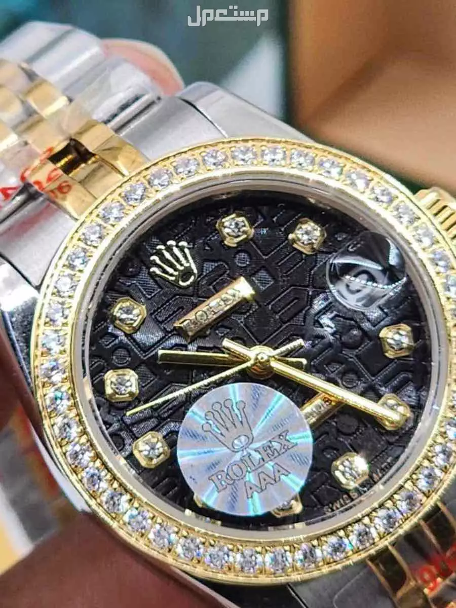 ساعات ماركة رولكس طبق الاصل نسائي ورجالي