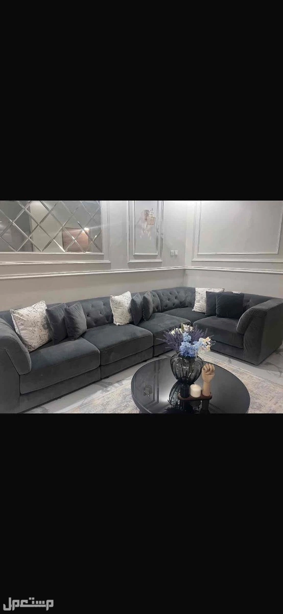 للبيع كنب زاويه من هوم سنتر في الرياض