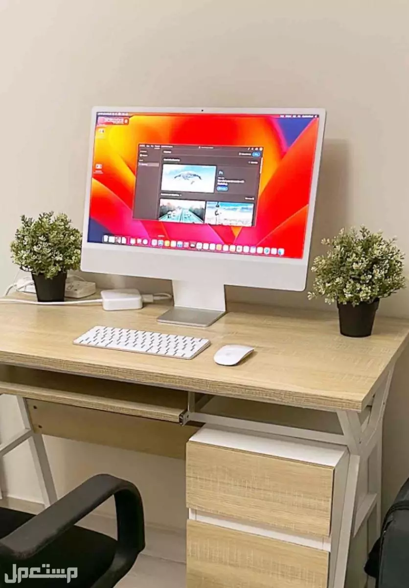 للبيع كمبيوتر مكتبي من نوع ابل اي ماك Apple iMac