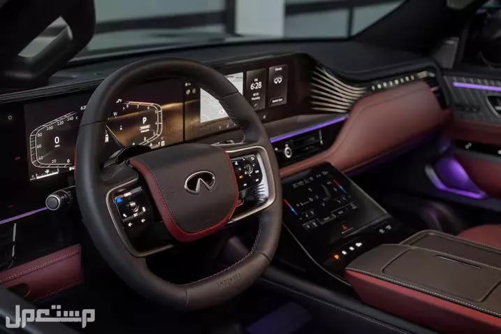 أفضل سيارة عائلية 8 مقاعد 2026 في السعودية مقصورة إنفينيتي QX80