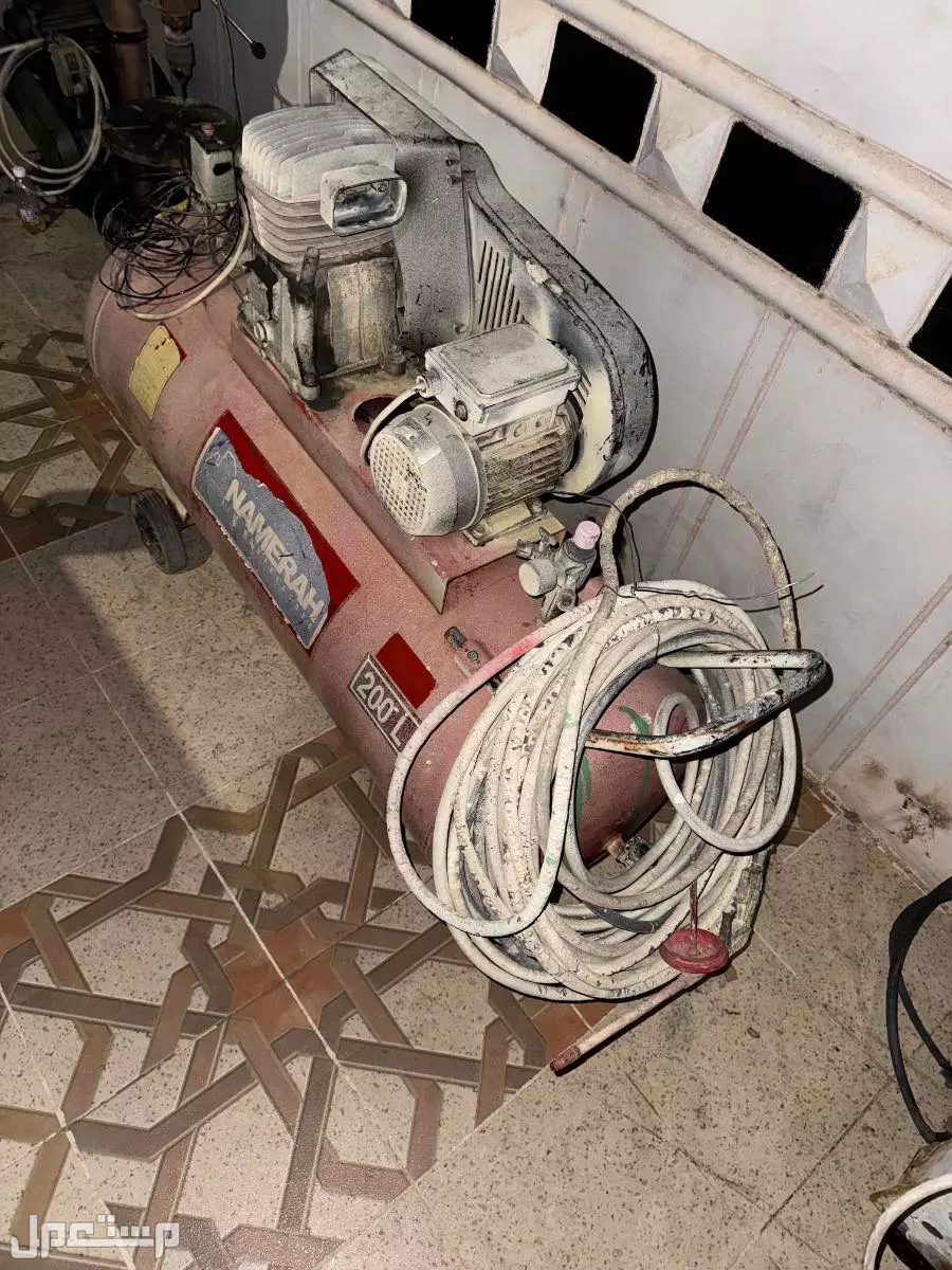 ماطور هواء شغال على السوم الموقع الطائف