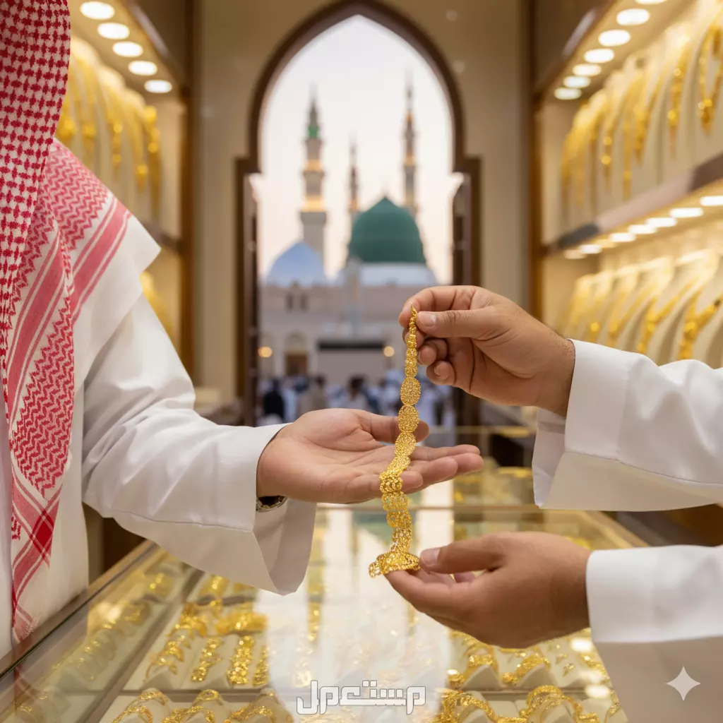 أفضل محلات بيع الذهب المستعمل والجديد في المدينة المنورة 2026 أفضل متاجر ذهب في المدينة المنورة