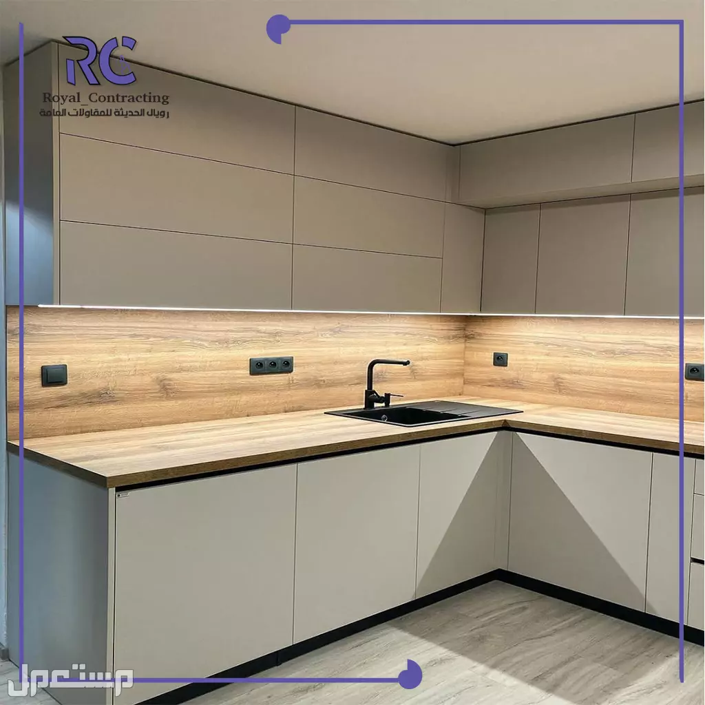 تصميم وتركيب مطابخ في جدة بأحدث التقنيات والخامات الفاخرة تركيب مطابخ حديثة في حي الريان – فخامة التصميم وجودة التنفيذ