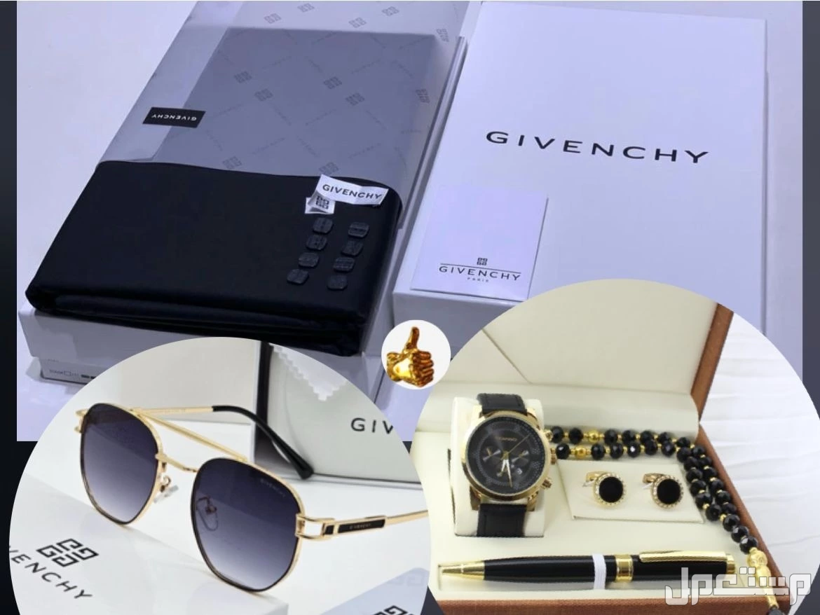 بكس رجالي شتوي ماركة جفنشي مع عبارة