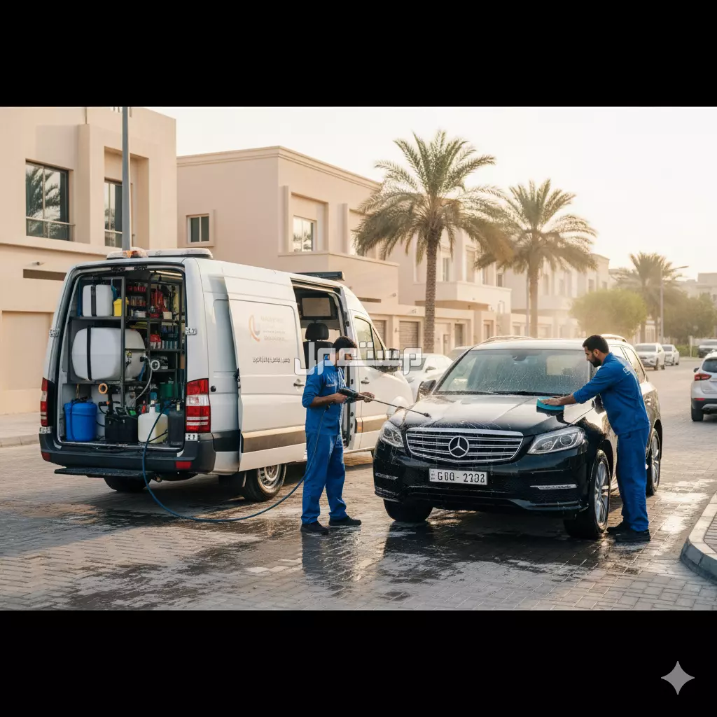 أسعار معدات مغسلة السيارات وأفضل الأنواع: دليل شامل 2026 مغسلة سيارات متنقلة